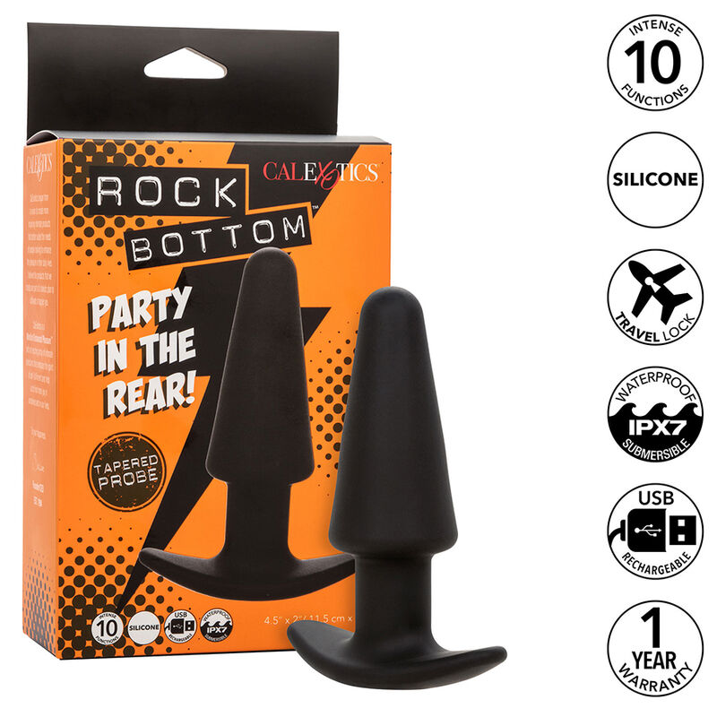 CalExotics Rock Bottom Tapered analni čep