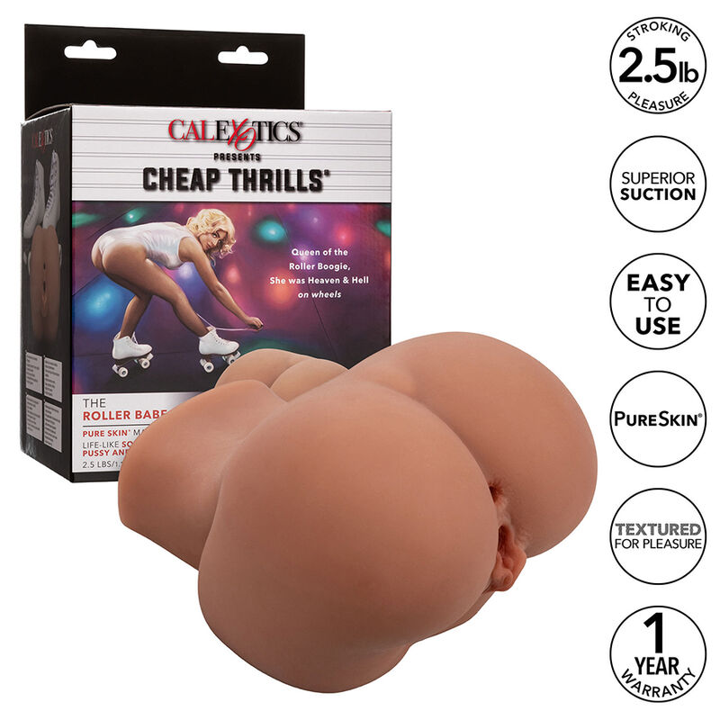 CalExotics The Roller Babe masturbator s dvostrukim otvorom