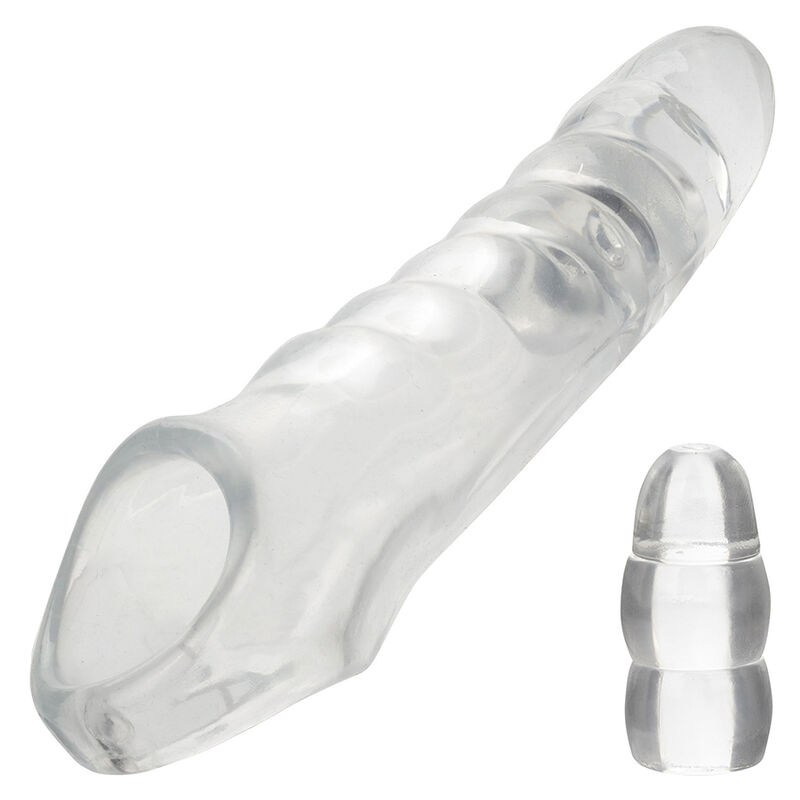 CalExotics Maxx podesiva navlaka za penis, prozirna