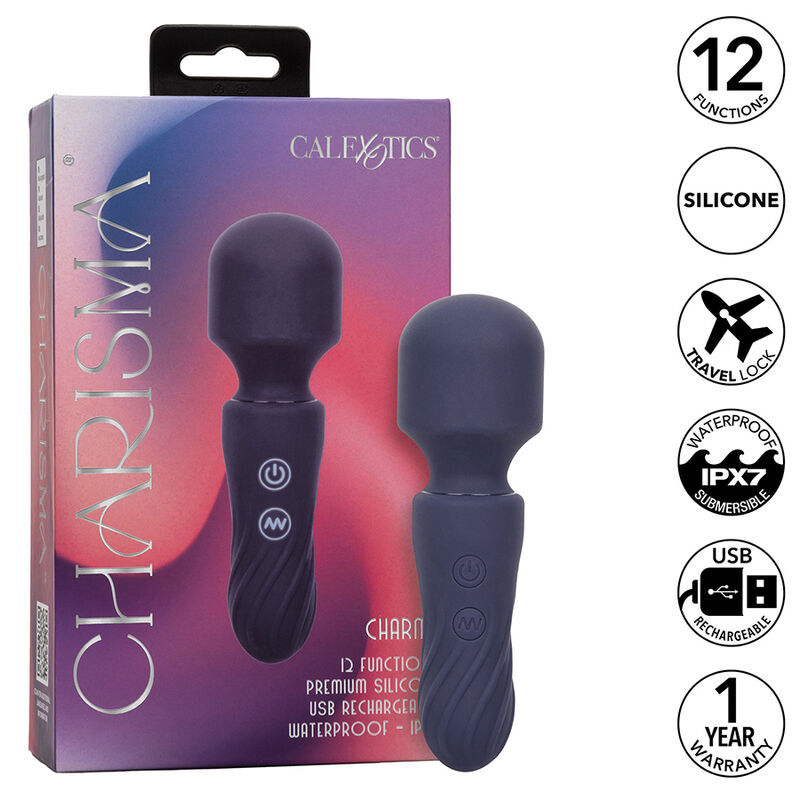 CalExotics Charisma Charm štapni vibrator, ljubičasti