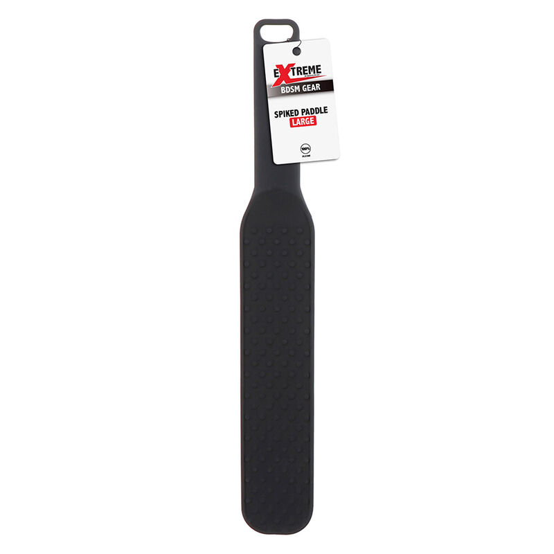 HIDDEN DESIRE Extreme Spiked Paddle Large, crni