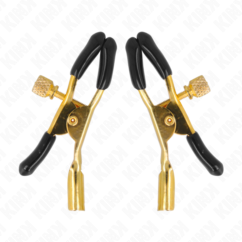 KINK zlatne stezaljke za bradavice, 6 cm