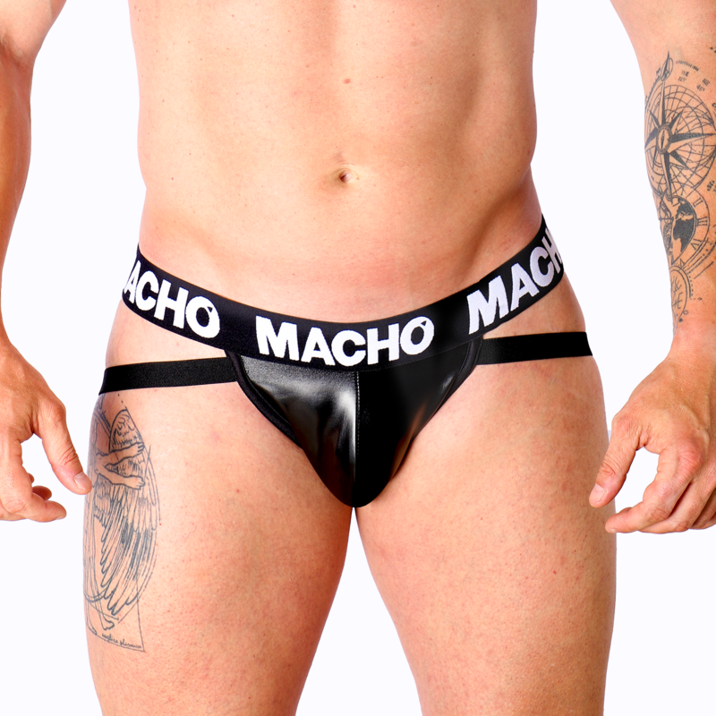 MACHO MX25NC jockstrap u crnoj boji
