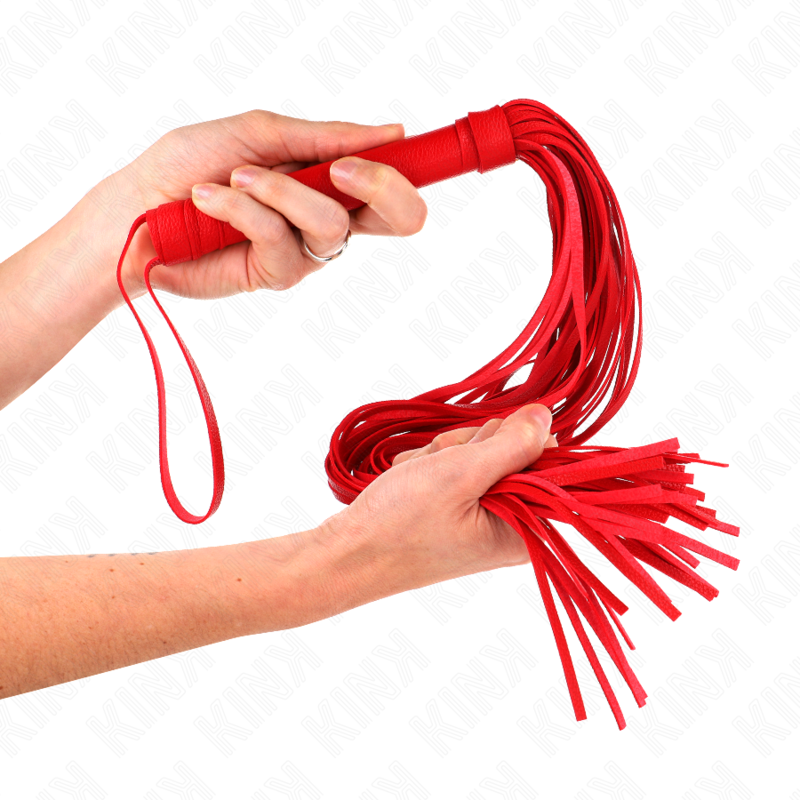 KINK crveni PVC bič, 70 cm