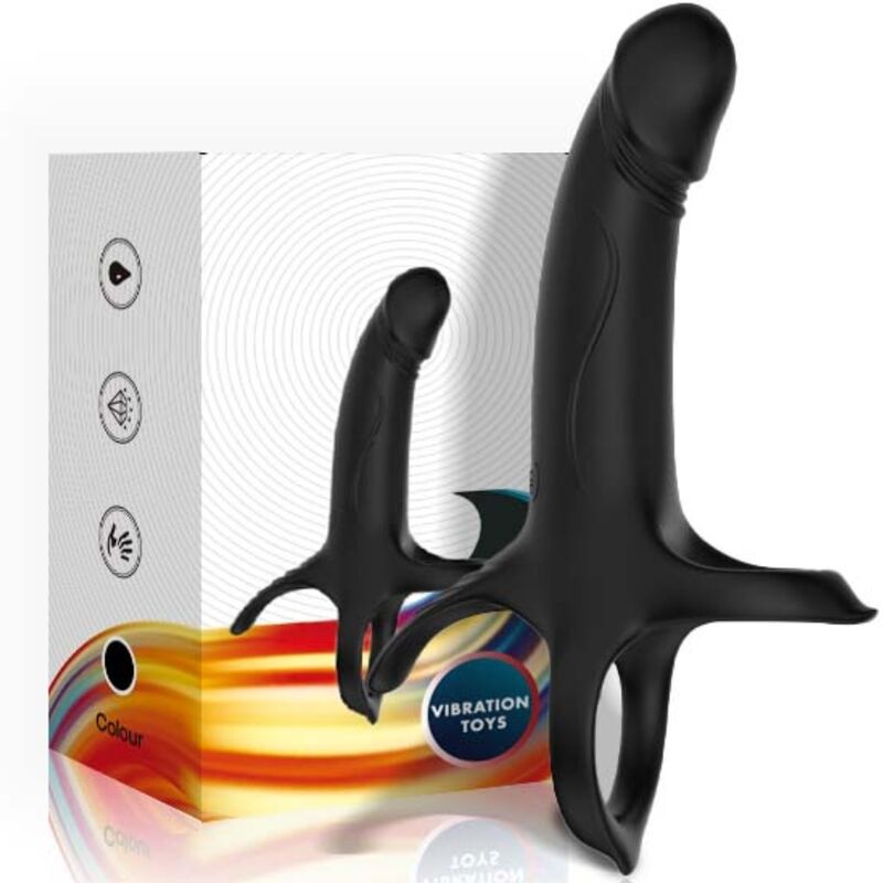 ARMONY vibrirajući prsten za penis s dildom