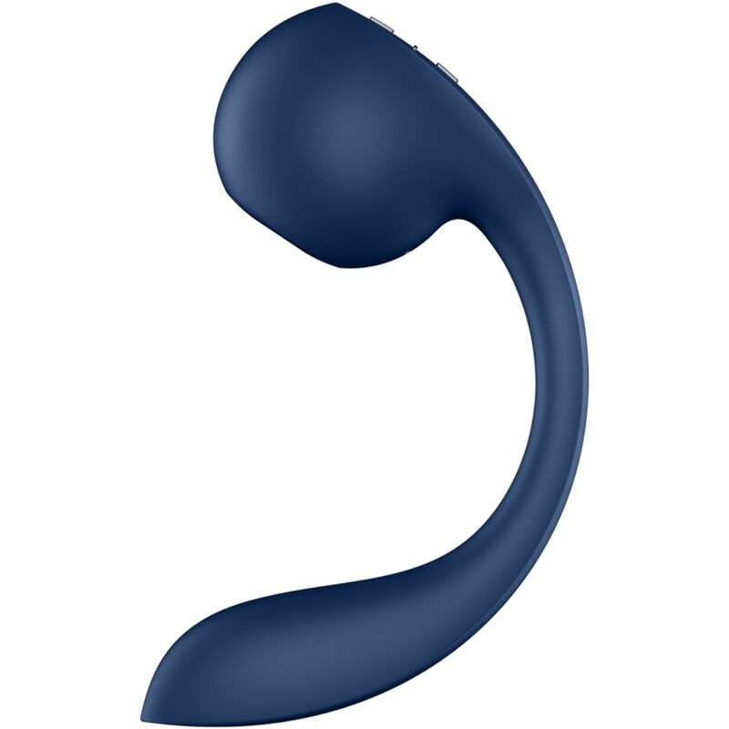 Satisfyer Pro+ Wave 4 vibrator s tlačnim valovima, tamnoplavi