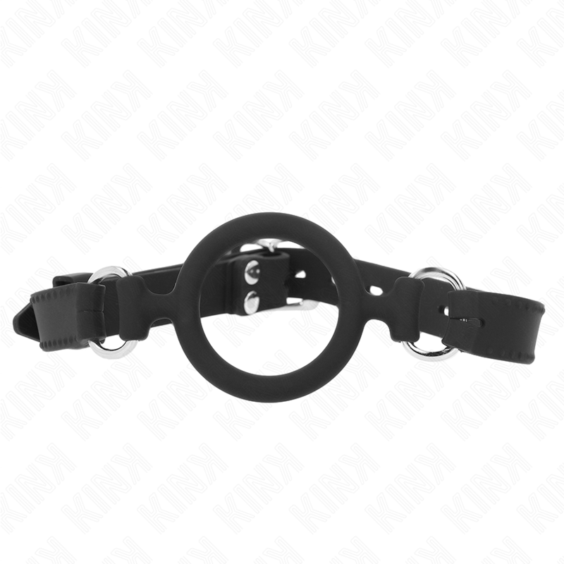 KINK gag s prstenom od silikona, 5 cm