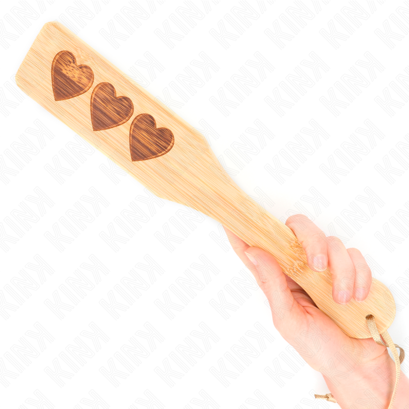 KINK bambusovo paddle veslo sa srcem, 32 x 5,5 cm
