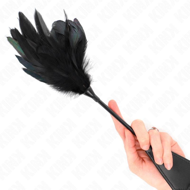 KINK škakljalica od perja s volanima, 48 cm