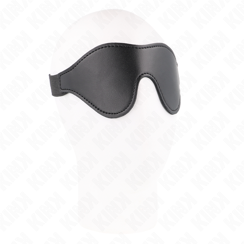 KINK MASKED ALLURE povez za oči s izgledom kože i elastičnom trakom, 21 × 8 cm