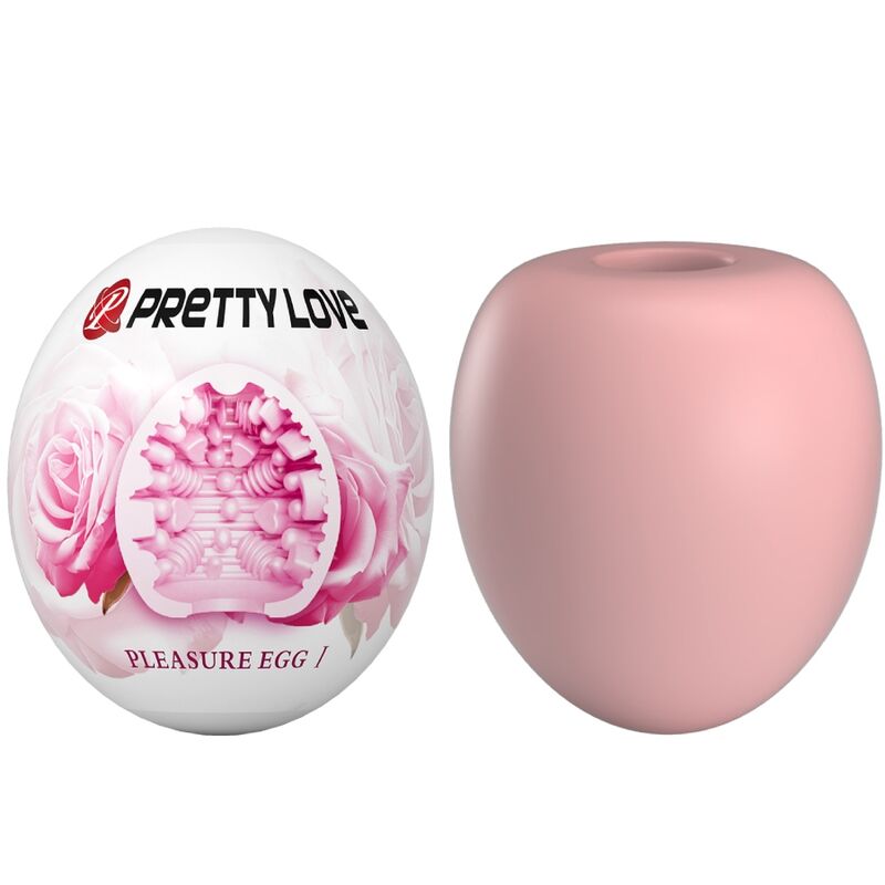 Pretty Love masturbator u obliku jajeta, ružičasti