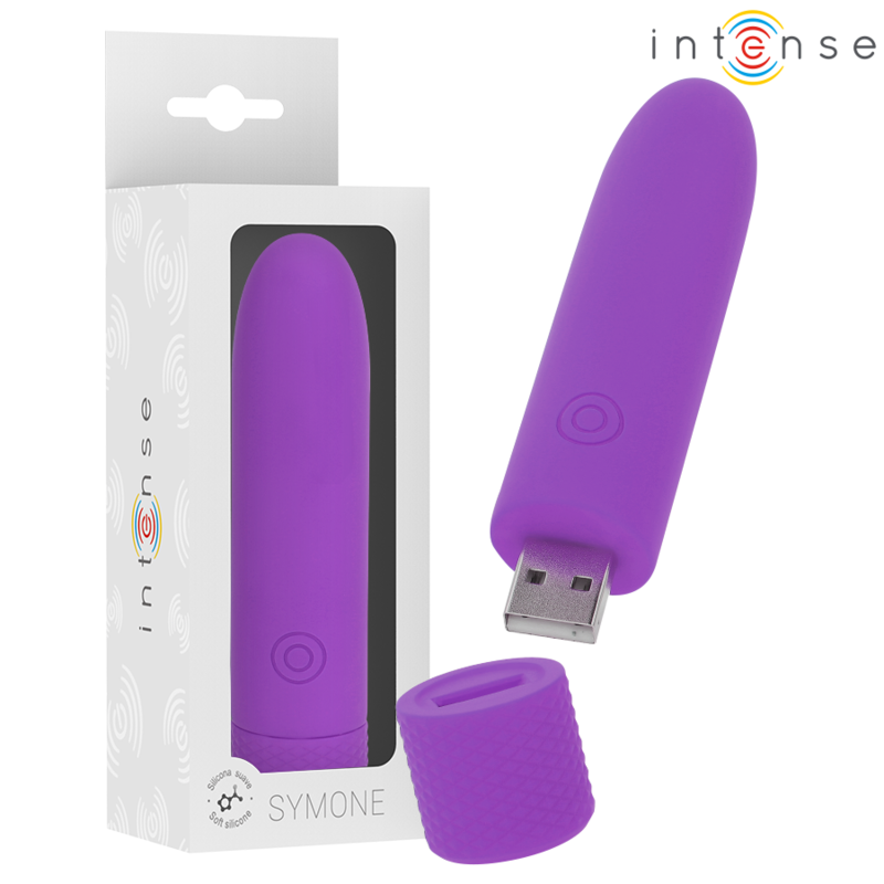 INTENSE SYMONE mini vibrator, ljubičasti