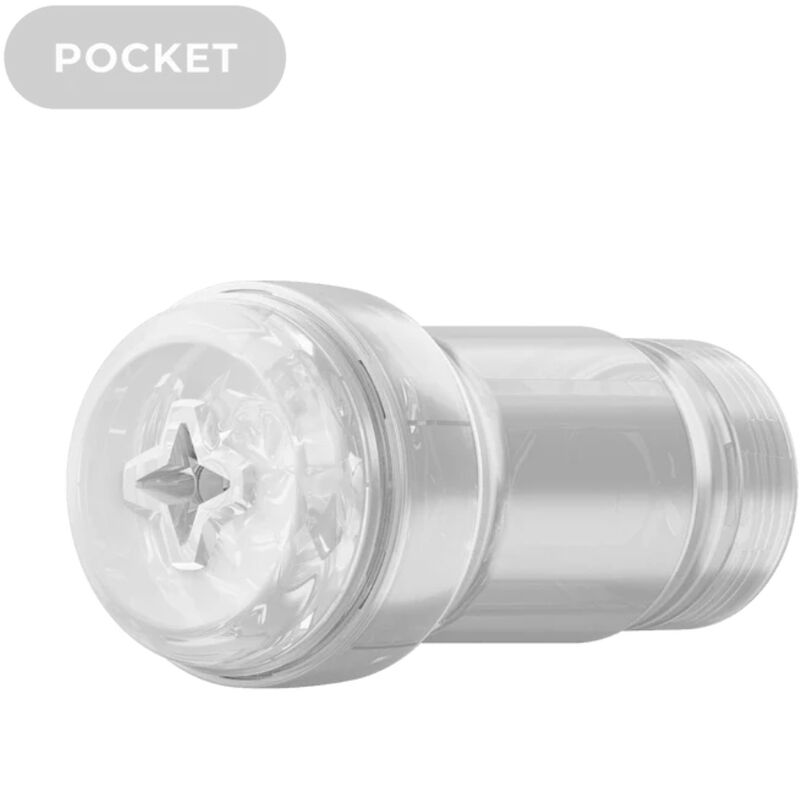 Kiiroo Feel Pocket Stroker Crystal prozirna masturbacijska igračka