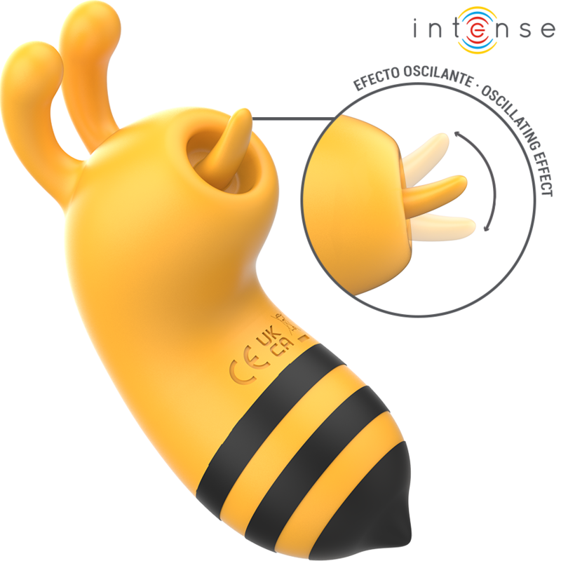 INTENSE MAYA vibrator za klitoris s jezikom koji se okreće za 360°