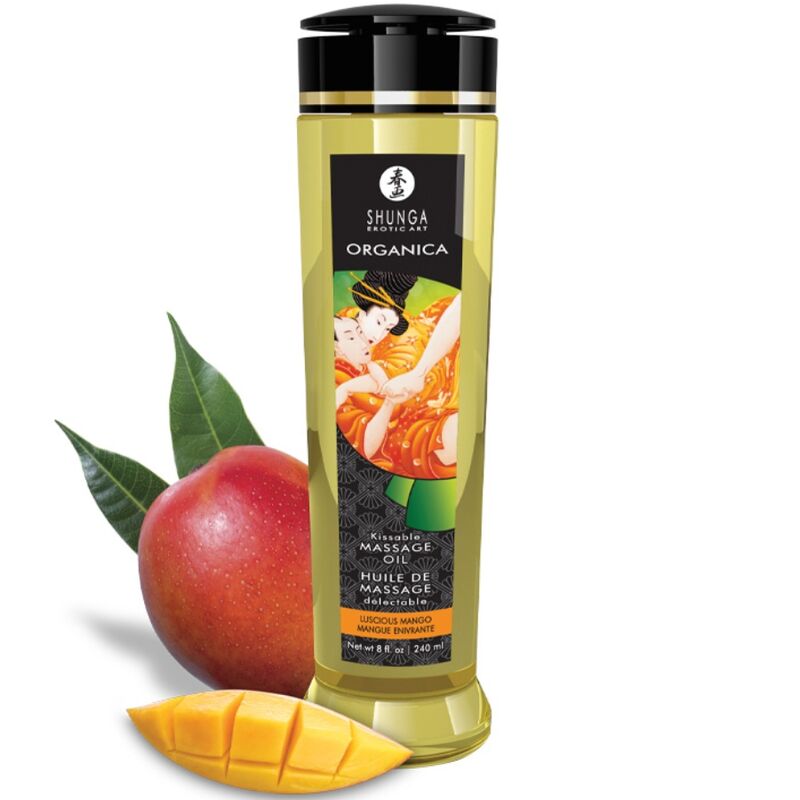 SHUNGA ulje za masažu s mirisom manga, 240 ml