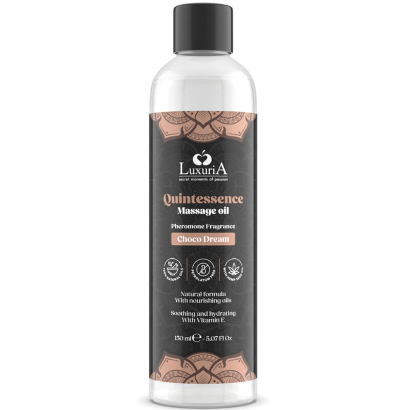 Intimateline Luxuria ulje za masažu s aromom čokolade, 150 ml