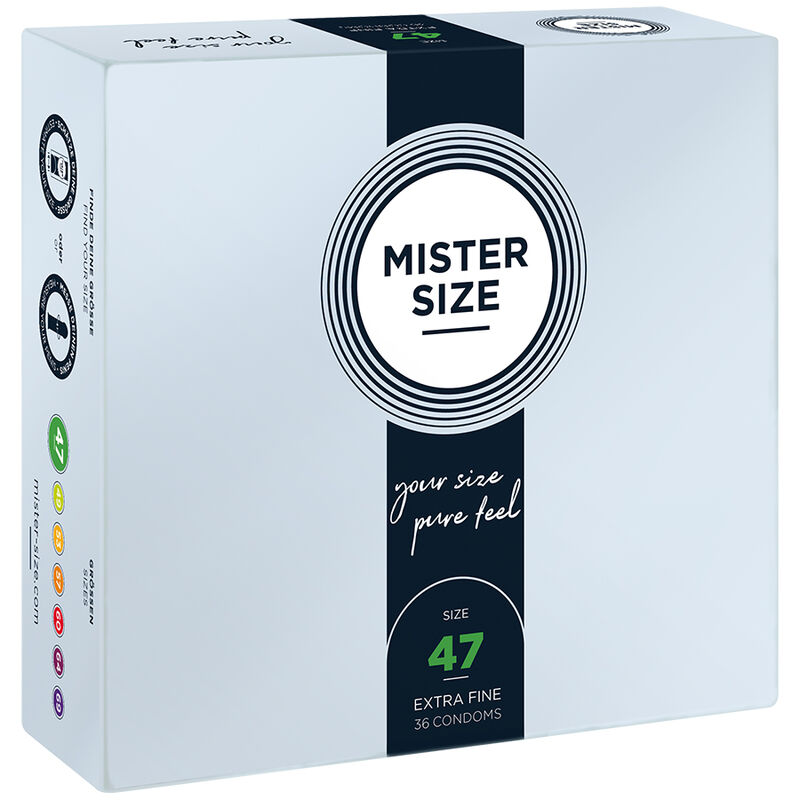 MISTER SIZE XS kondomi 47 mm, 36 komada