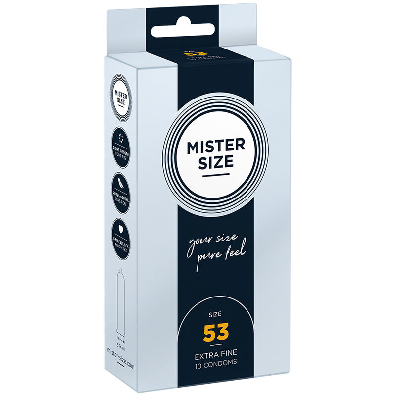 MISTER SIZE kondomi M, 53 mm, 10 komada