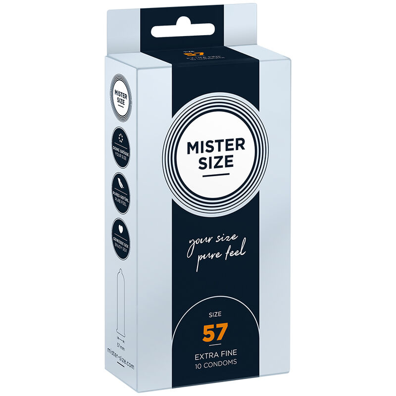 MISTER SIZE kondomi L, 57 mm, 10 komada