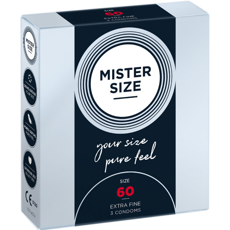 MISTER SIZE kondomi, 60 mm, 3 komada