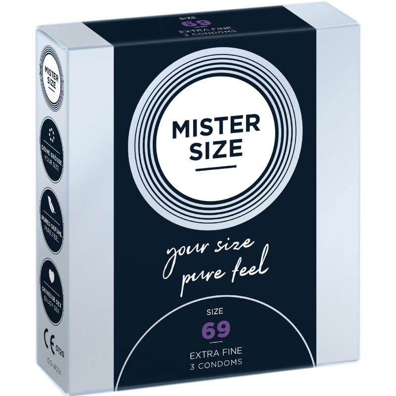MISTER SIZE XXXL kondomi, 69 mm, 3 komada