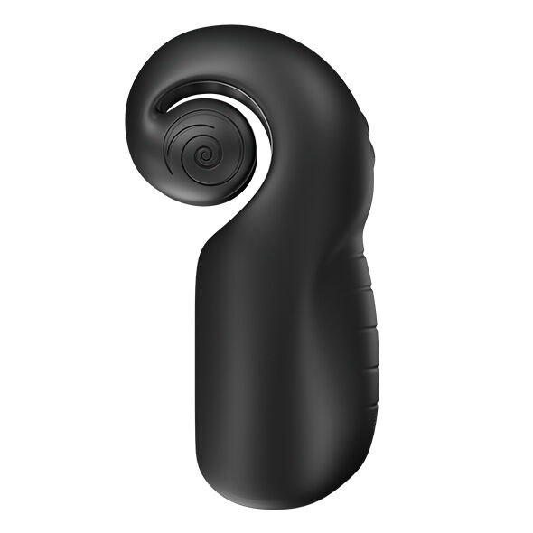 Snail Vibe Evo for Him Slide N Roll masturbator za muškarce, crne boje