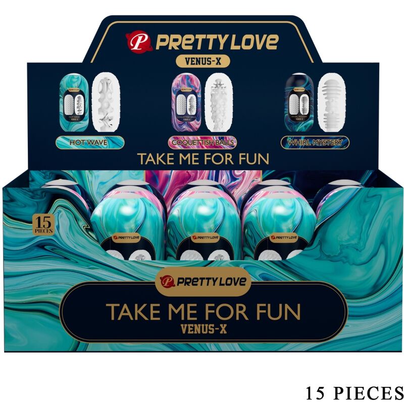 Pretty Love Venus X 15 masturbator s tri kanala