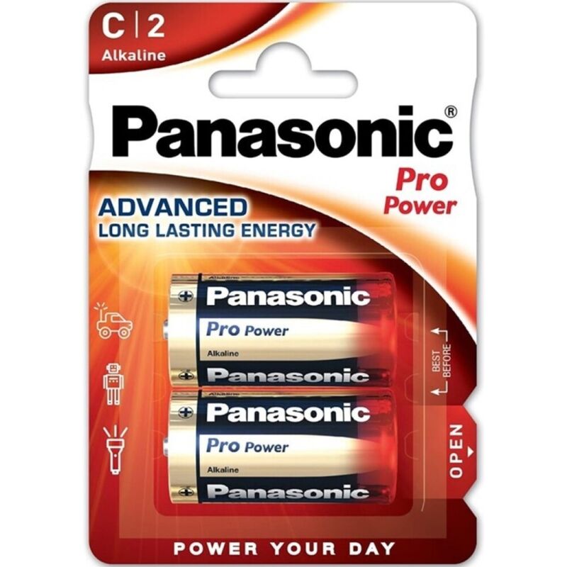 LR14 C alkalne baterije, dugo trajanje i visoka snaga PANASONIC