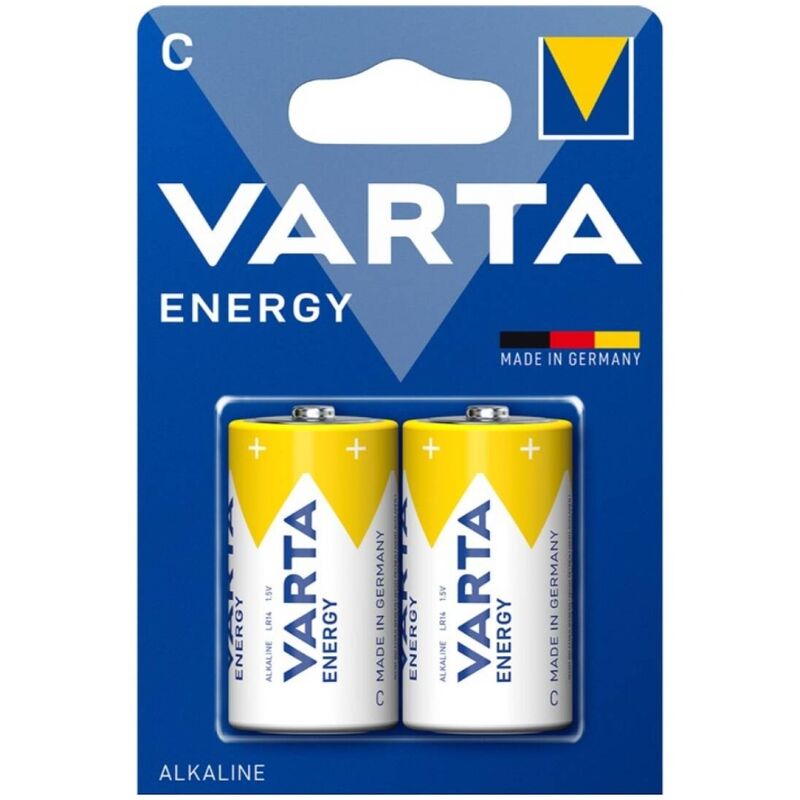 LR14 C alkalne baterije za dugotrajnu energiju uređaja s velikom potrošnjom energije VARTA