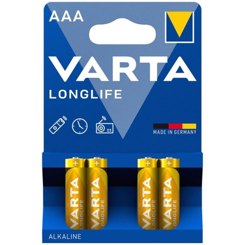 AAA baterije LR03, dugotrajna alkalna energija za svakodnevicu i hitne situacije VARTA
