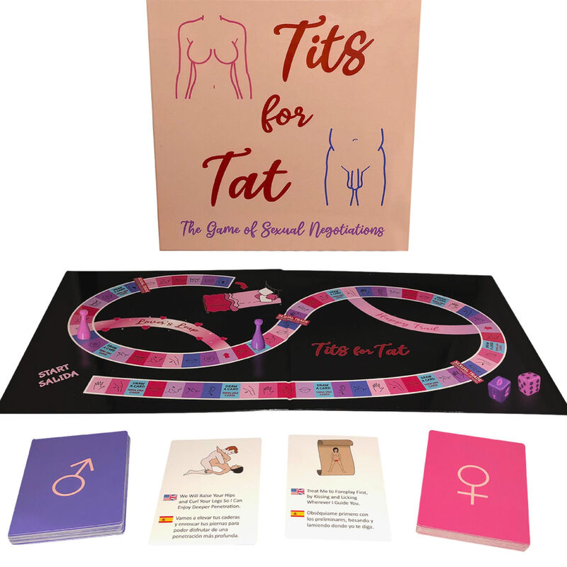 KHEPER GAMES Tits for Tat erotska društvena igra