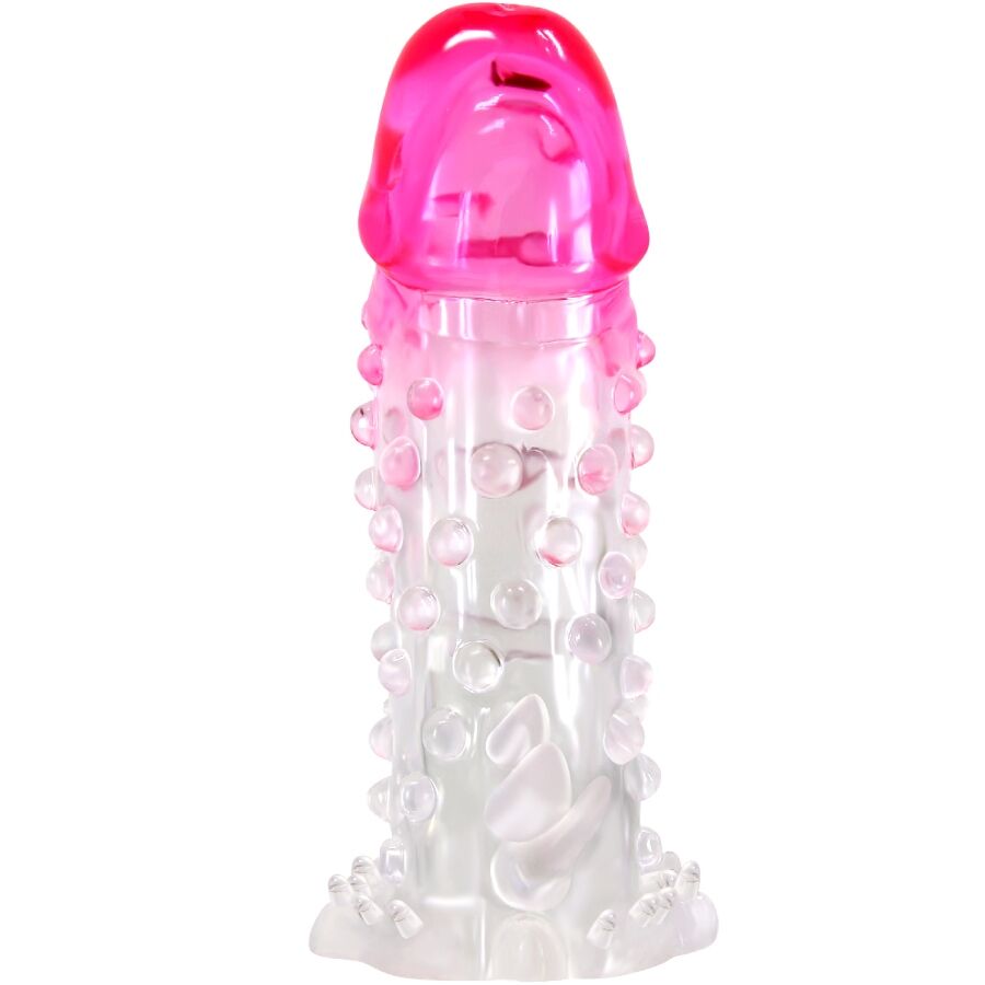 Pretty Love Wilford navlaka za penis s rebrastim dizajnom