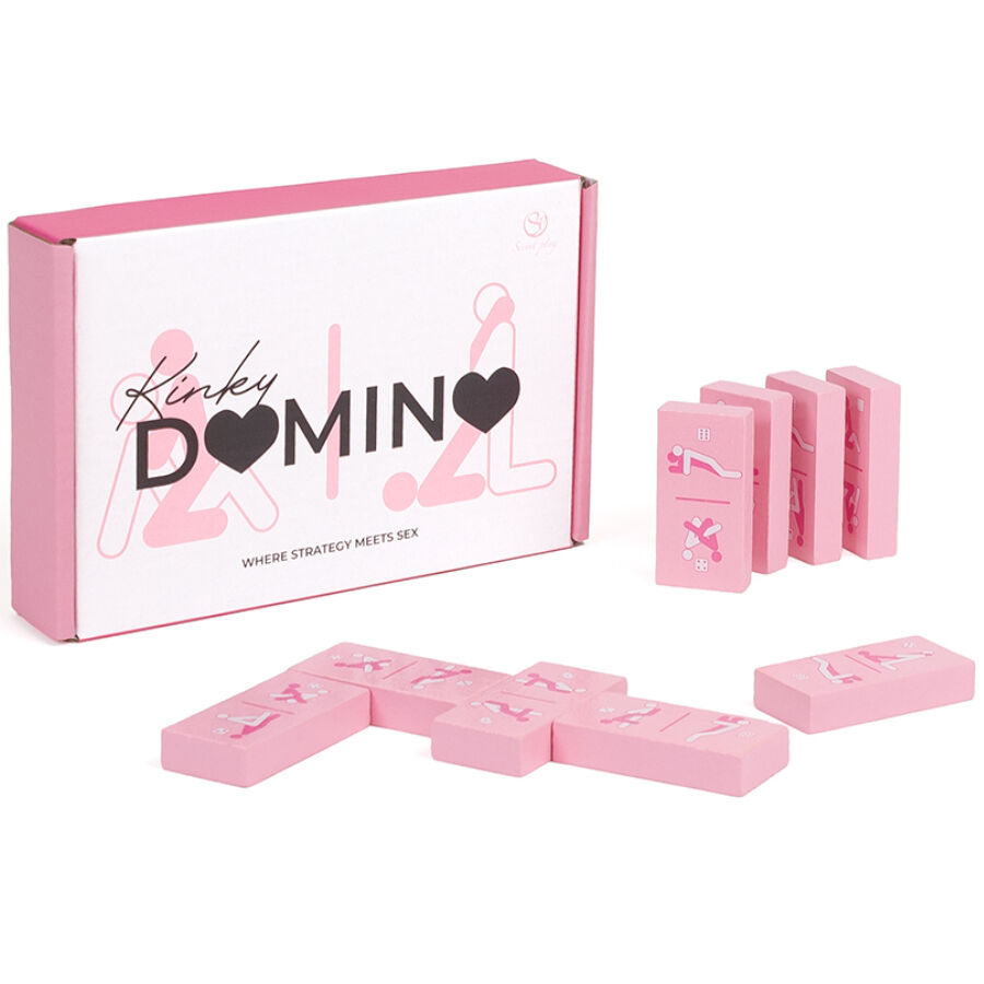 Secretplay Kinky Domino erotska društvena igra od drva