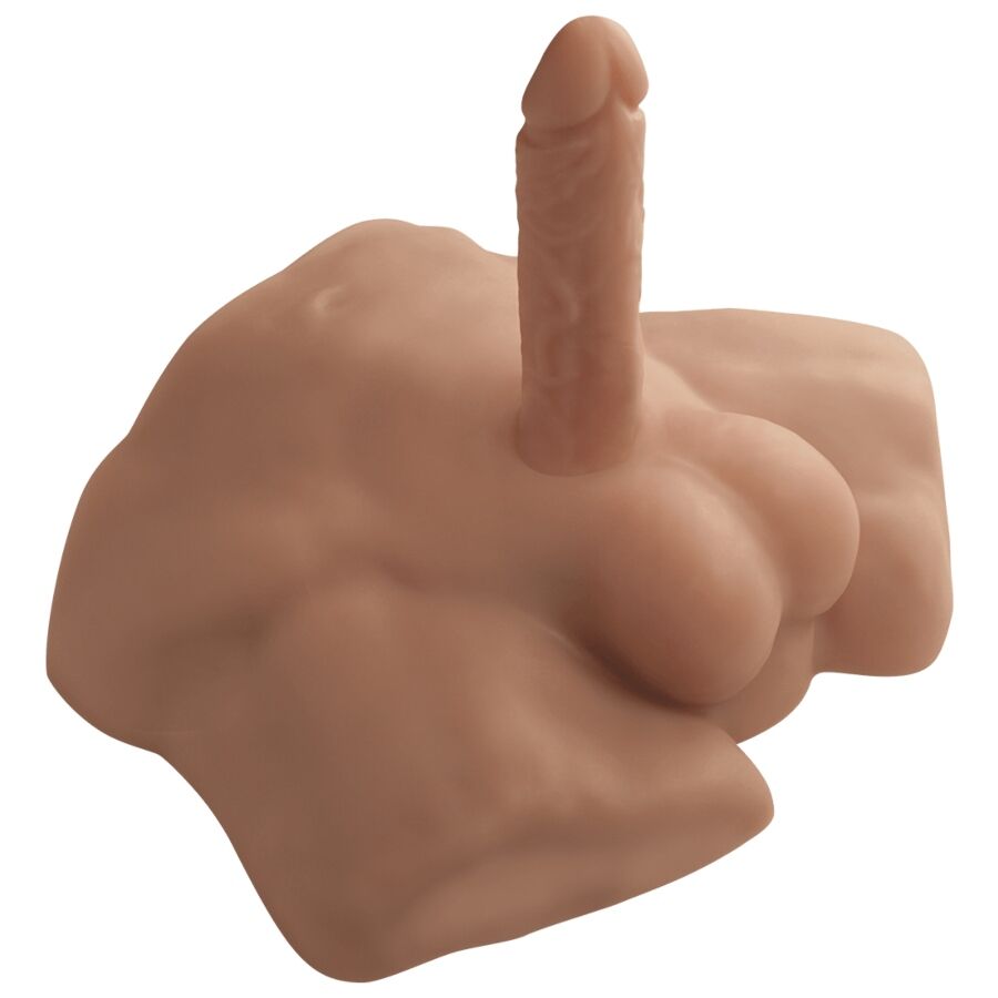 Realistični masturbator u obliku torza od mekanog silikona za intenzivan užitak SILEXD