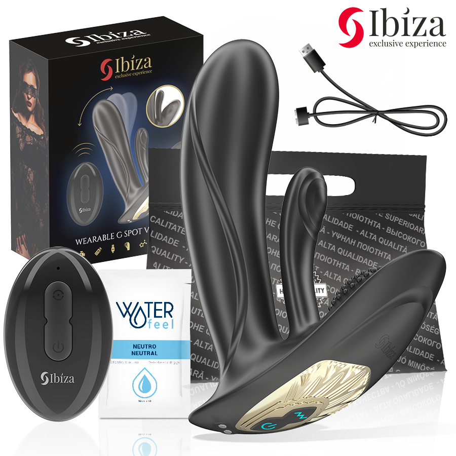 IBIZA prijenosni vibrator za stimulaciju G točke i klitorisa s daljinskim upravljačem