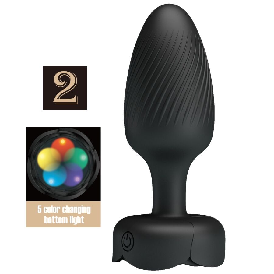 Pretty Love Varian analni čep s LED svjetlom, 10,8 cm