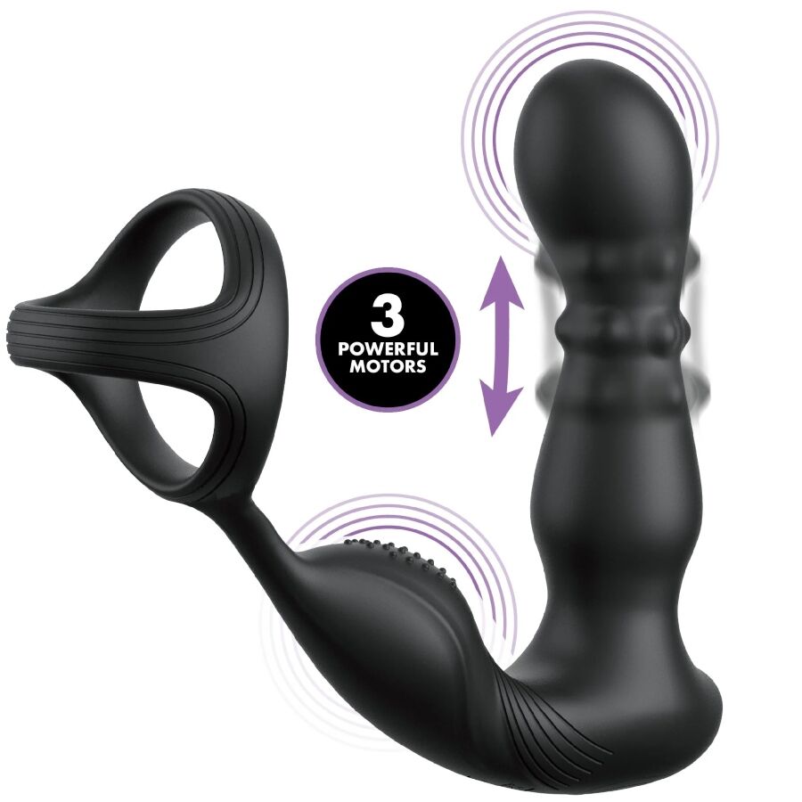 Anal Fantasy Elite Ass Gasm Slide & Glide analni vibrator s daljinskim upravljačem