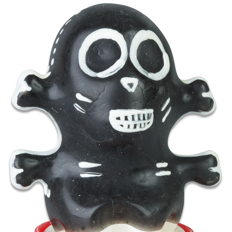 CONDOMERIE Skull Black Model 1, ručno oslikani erotski poklon