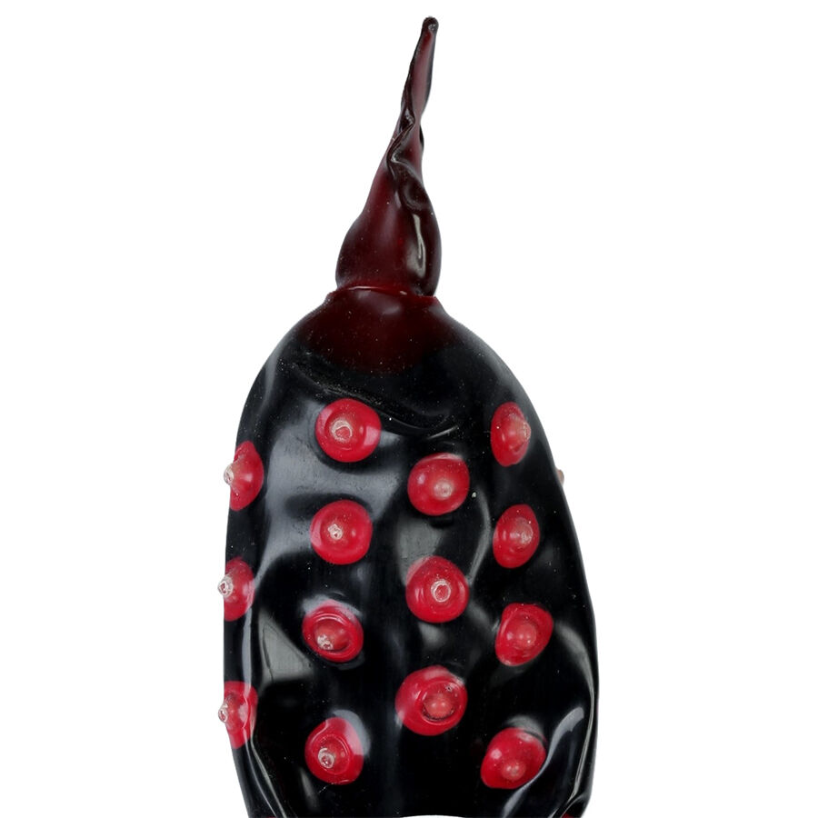 CONDOMERIE Black Fakir XL, ručno oslikan erotski poklon