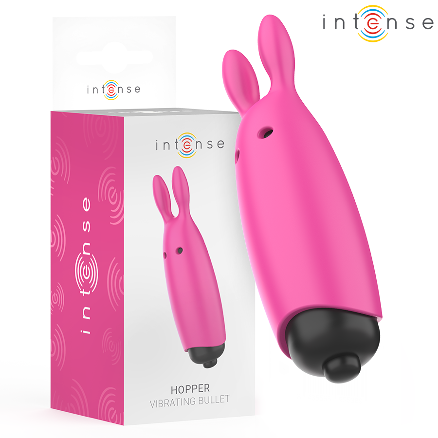 INTENSE Hopper mini vibrator, ružičasti, 8,3 cm