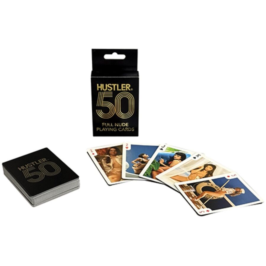 Kheper Games Hustler erotske igraće karte s 50 slikovnih motiva