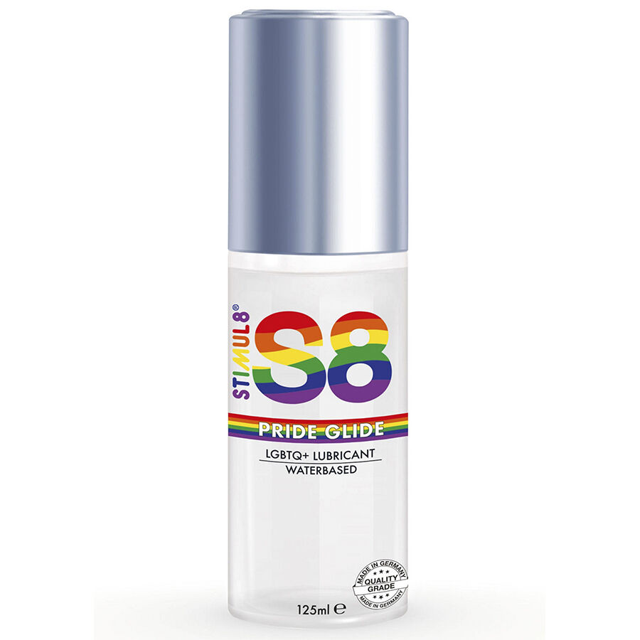 STIMUL8 S8 Glide Pride lubrikant na bazi vode, 125 ml
