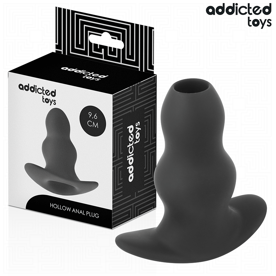 ADDICTED TOYS šuplji analni čep od silikona, veličina M
