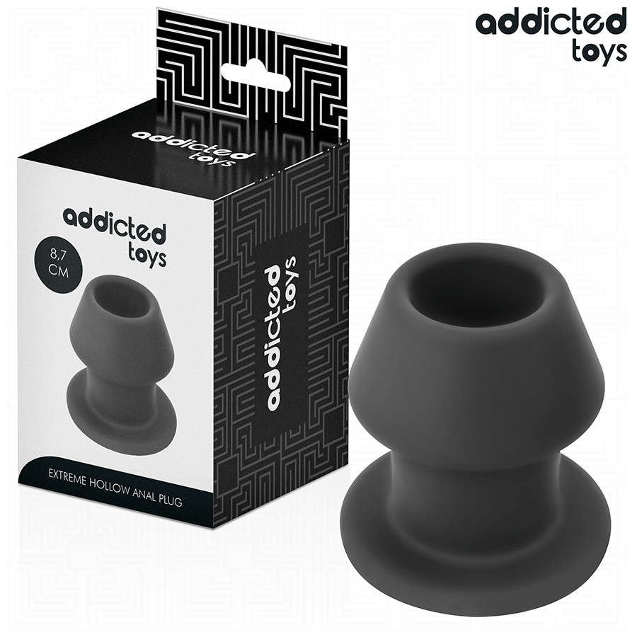 ADDICTED TOYS Extreme Hollow silikonski analni čep, veličina M