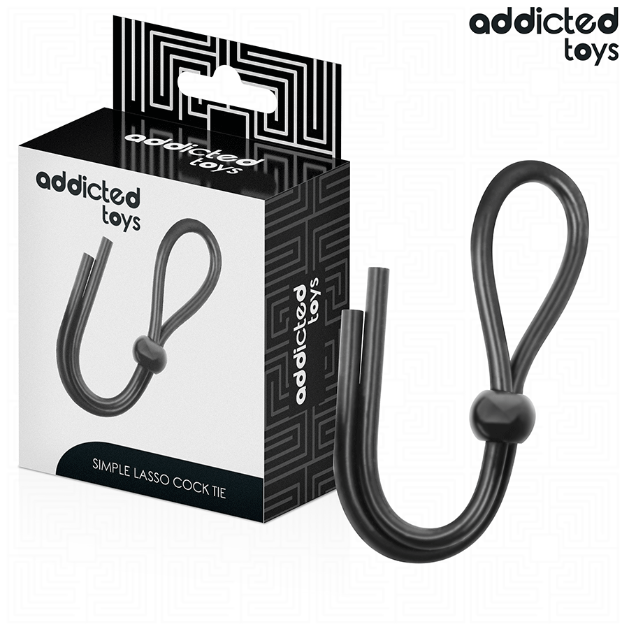 ADDICTED TOYS penis prsten bez vibracija s podesivom pojedinačnom omčom