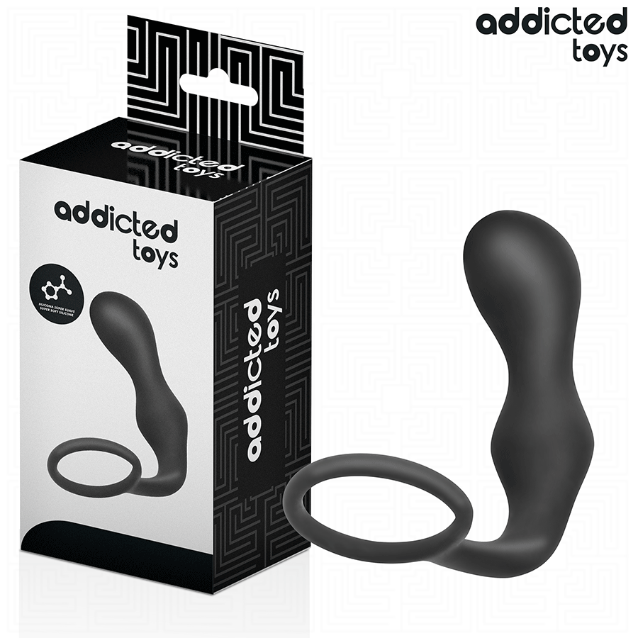 ADDICTED TOYS analni čep s prstenom Model 3