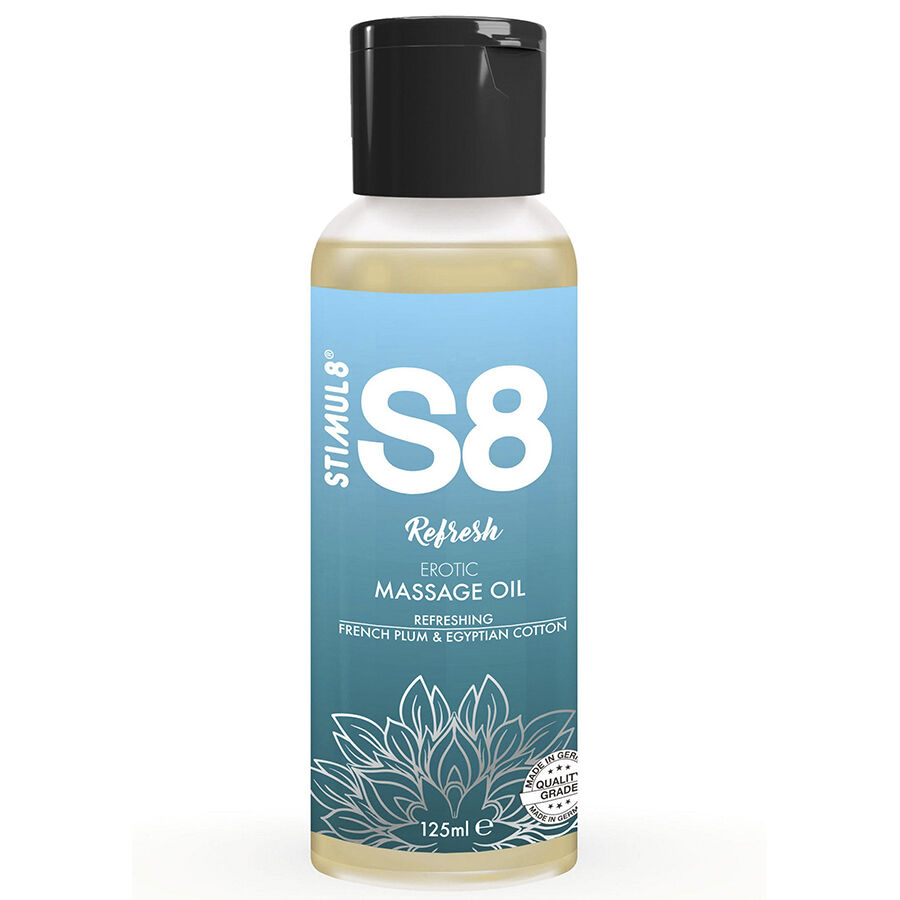 STIMUL8 S8 Refresh Cotton ulje za masažu, 125 ml