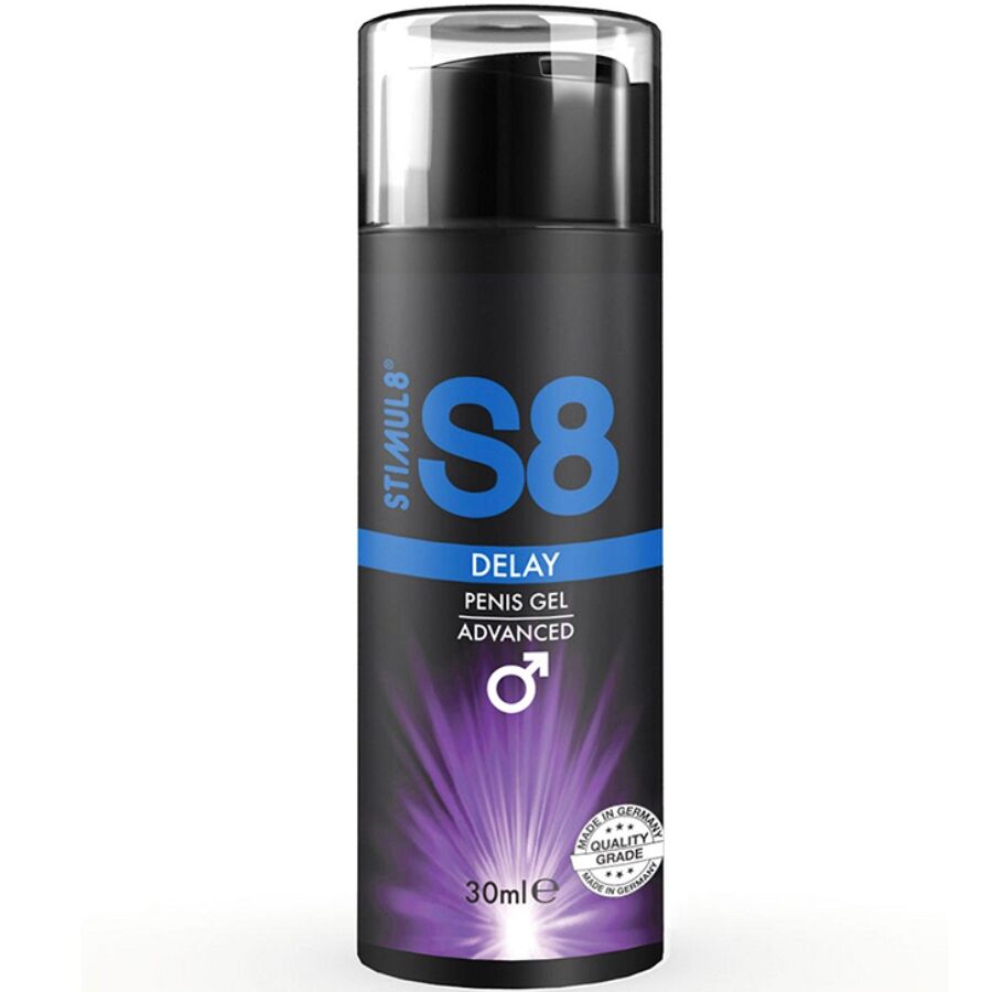 STIMUL8 S8 gel za odgađanje vrhunca za penis, 30 ml
