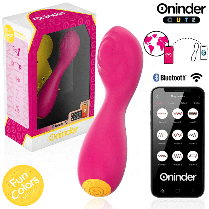 ONINDER CUTE Love Buddy Master vibrator s aplikacijom i funkcijom pulsiranja