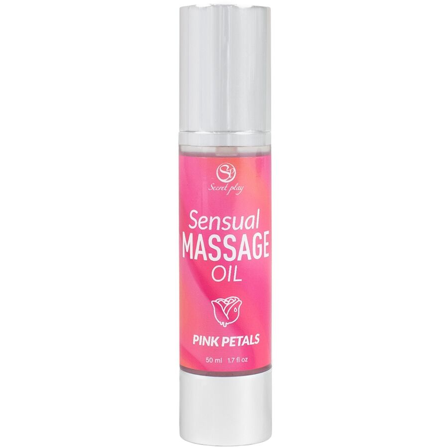 SECRETPLAY Pink Petals ulje za masažu s mirisom ruže, 50 ml